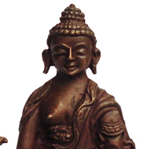 Amazon.co.jp: アジアン雑貨 ネパール仏像 銅製 薬師如来像 BS-64 Amazon.co.jp: アジアン雑貨 ネパール仏像 銅製 薬師如来像 BS-64