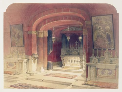 Tableau Toile Nazareth David Roberts Premium Décoration Murale 60x90