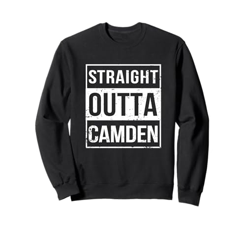 Vintage Funny Straight Outta Camden London England UK Sudadera