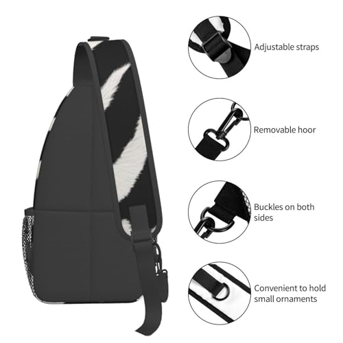 Bolso cruzado de hombre estilo bandolera animal miniatura 5