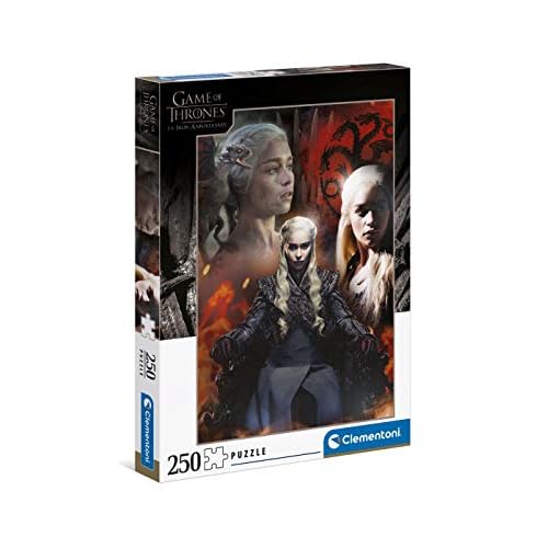 Clementoni - Puzzle 250 Piezas Juego de Tronos, Puzzle Adulto Personajes Game of Thrones (29057)