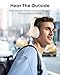 Soundcore by Anker Q20i Hybrid Active Noise Cancelling Headphones, Wireless Over-Ear Bluetooth, 40H Long ANC Playtime, Hi-Res Audio, Big Bass, Customize via an App, Transparency Mode (White)