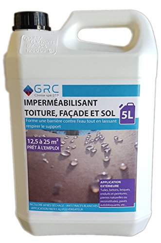 GRC – Roofing, Façade and Floor Waterproofer – 5L (Surface Waterproof)