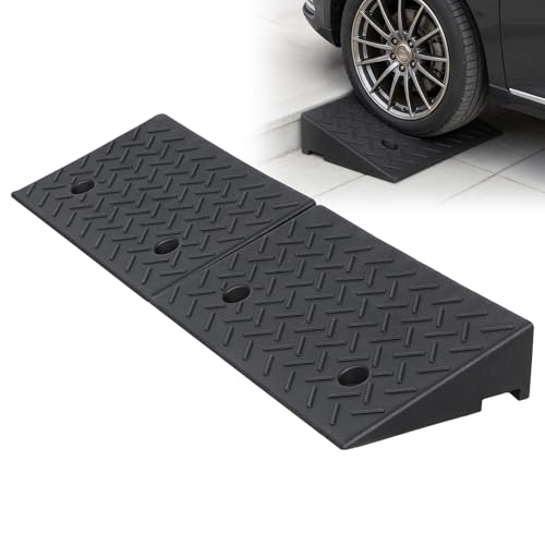 Rampa de goma para bordillo 2 piezas 4" subida 7000lbs miniatura 1