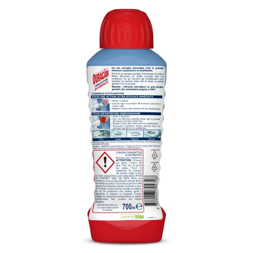 Ouragan Entretien Canalisations au Bicarbonate 700 ml – vue 2