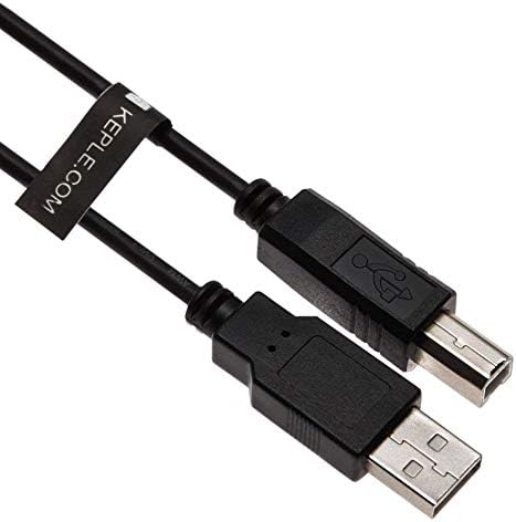 10ft USB B Cable for DJ Midi Controllers, Keyboards, Samplers, Effect Pads, Syntesizers Numark, Pioneer, Native Instruments, Traktor, Akai to Dell HP