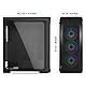 EMPIRE GAMING – Darkwitcher - PC Gehäuse Gamer - ARGB Mittelgroßer Gehäuseturm ATX – Fassade aus Metallgewebe und Seitentür aus Sicherheitsglas – 4 Ventilatoren 5 Volts PWM LED RGB Adressierbar 120 mm