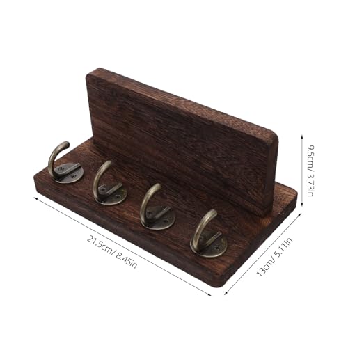 Perchero de Pared de Madera decorativo y funcional para regalar 3