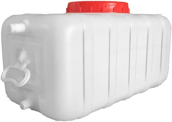 50L/100L/150L/200L Drop resistant Plastic Water Container Drum for Outdoor Travel Camping & Hiking Portable Water Storage Tank with Carry Handle