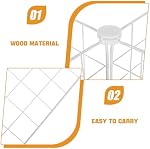 Metal Chest Freezer Dividers 6-Compartment Wire Mesh Organizer, Deep Freezer Storage Partition for