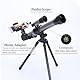 Telescope Astronomy, Teleskop Kinder Teleskop Astronomie mit Stativ Sucherfernrohr und Telefonadapter, 20X 30X 40X Telescope Tragbares Fernrohr Kinder Teleskop für Kinder, Erwachsene, Anfänger