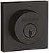 Kwikset 159SQT-11PS Halifax Square Double Cylinder Deadbolt Smart Key Venetian Bronze Finish