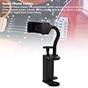 BTOSEP Adjustable Guitar Phone Holder Versatile Clamp Mount for 6-10.5cm Thick Guitars Ukuleles Black #1