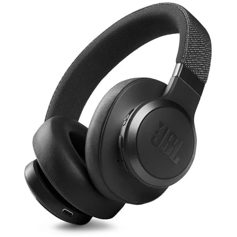 JBL Live 660 NC Wireless Headphones with Noise-Cancelling Cover