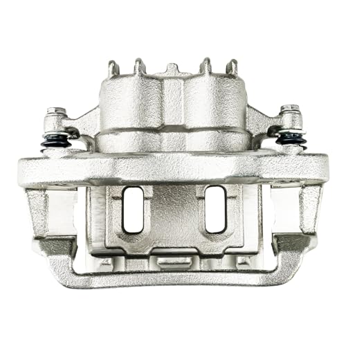 Image of KAX Disc Brake Caliper Assembly with Bracket for 2000-2004 F250 Super Duty, 2000-2004 F-350 Super Duty, 2000-2005 Excursion, Rear Left Driver Side