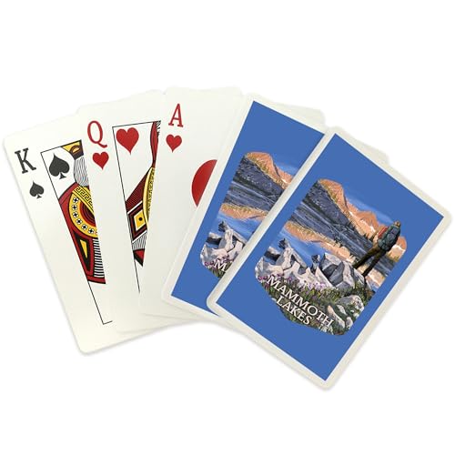 Mammoth Lakes California Baraja Poker 52 Cartas miniatura 2