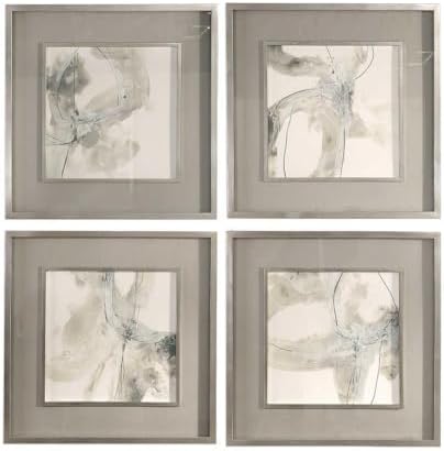 Divination 25 1/4" Square 4-Piece Framed Wall Art Set