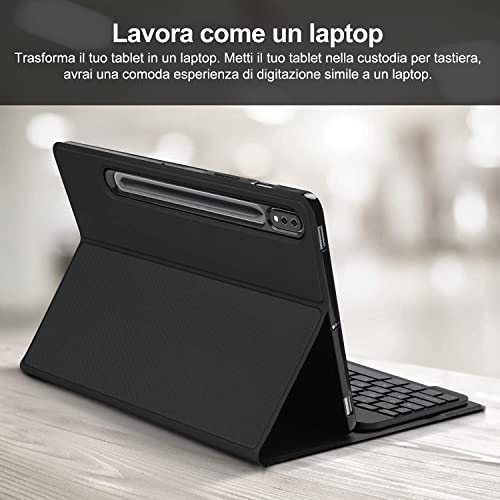 IVEOPPE Custodia con Tastiera per Samsung Galaxy
