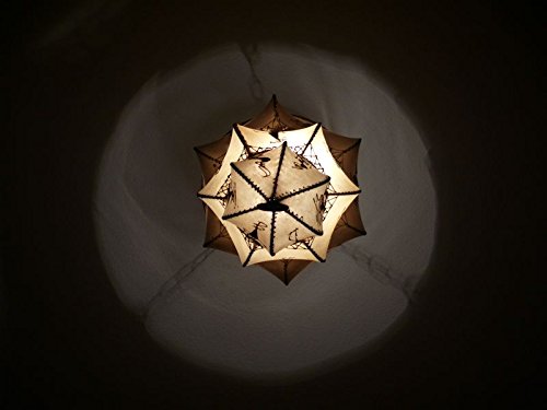Marokko orientalische Decken Lampe Leuchte Henna Leder - 905386-0007 – Bild 6