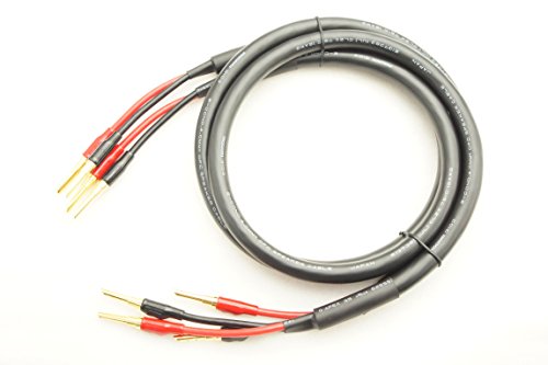 スピーカーケーブル 約2m 4本セット Amazon | MOGAMI 3103 2本ペア バナナプラグ付 スピーカー