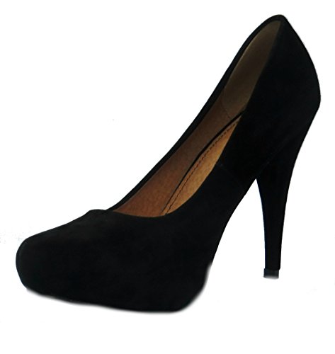 CORE COLLECTION - Sandalias con cuña Mujer, Color Negro, Talla 39