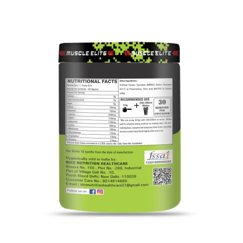Image of EAA Supplement 30 Serving Muscle Growth | Recovery | 9 Amino Acids E Stands for Essential Supplement [Green Apple]