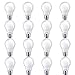 Philips LED Classic Glass Non-Dimmable A19 Light Bulb: 800-Lumen, 5000-Kelvin, 7-Watt (60-Watt Equivalent), E26 Base, Daylight, Frosted, 16-Pack