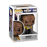 Funko Pop! TV: Star Trek The Next Generation - Worf - Figura de Vinilo Coleccionable - Idea de Regalo - Mercancía Oficial - Juguetes para niños y Adultos - Figura Modelo para coleccionistas