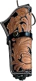 Les étuis Cowboy Action sont fabriqués en cuir véritable, avec des coutures durables pour une longue durée de vie. Comprend une boucle de marteau en cuir réglable pour maintenir votre arme en sécurité.