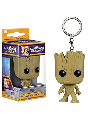 Funko Pocket POP Keychain: GOTG - Groot Keychain, Tan, 2 Inches (6714)