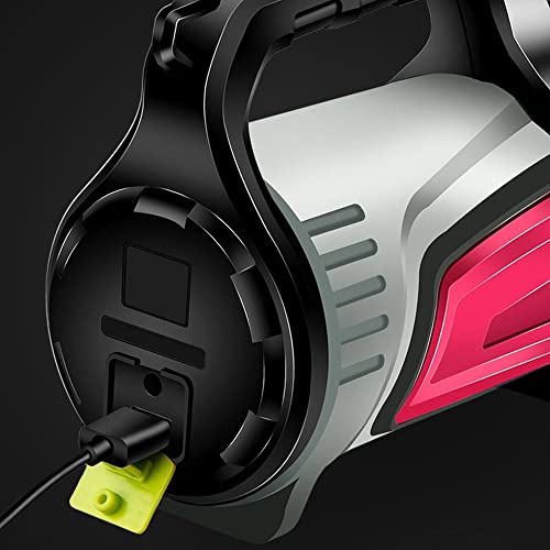 Projecteur rechargeable longue portée avec lampe torche 50000LM
