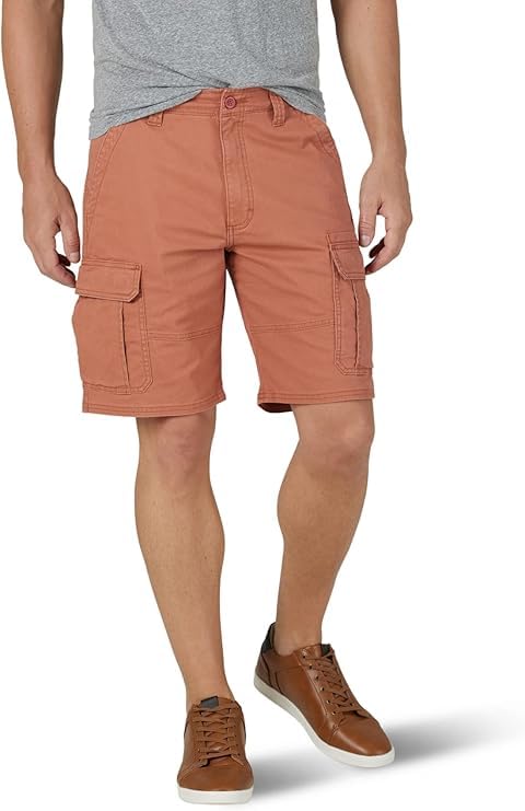 Mens Classic Stretch Short for Sports Work CZZY 6-4 Orange