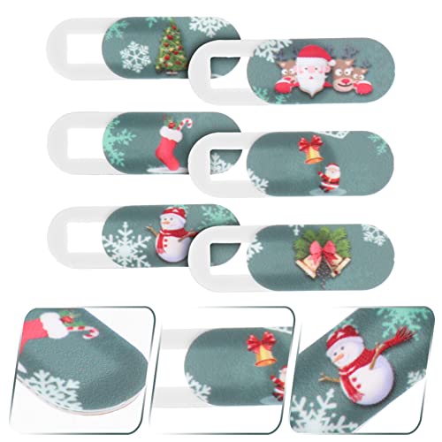 INOOMP Capa de Câmera de Natal Slide 6 Pcs Bonito Padrão de Rena Do Papai Noel Capa de Proteção de W