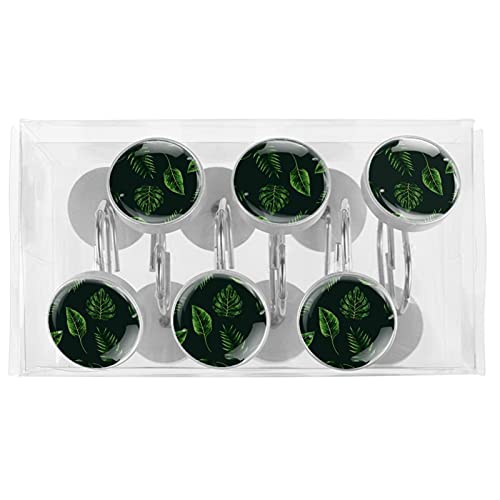 Crochets pour rideau de douche acier inoxydable de luxe - 6