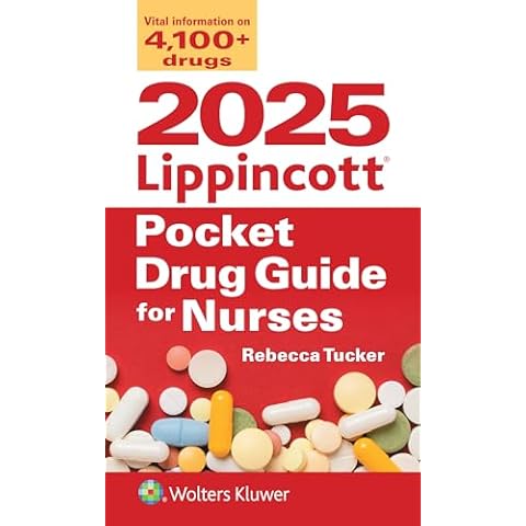 2025 Lippincott Pocket Drug Guide for Nurses Cover