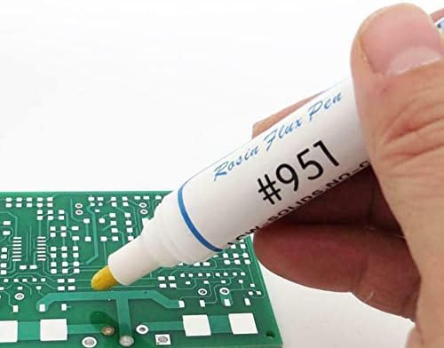 YYYSJXDS 4Pcs 10ml Soldering Rosin Flux Pen 951 Low-Solid Pen Low Solids No Clean for PCB & Solar Cells Welding Repair Electronics Tabbing