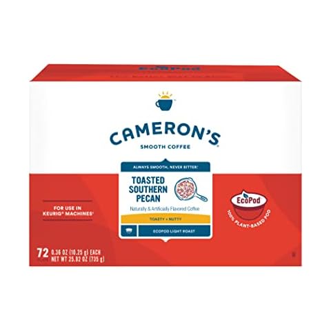 Cameron's Coffee Toasted Southern Pecan Flavored Single-Serve Coffee Pods Cover