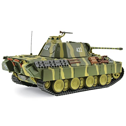 Collections Etc Collectible Scale Die-Cast Model 1944 German Panther Tank - Image 3