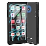 Tragbarer 64 GB MP3 digitaler Musik-Player, Blue-tooth 5.0, integriertes WLAN, 12,7 cm (5 Zoll) Touchscreen, FM-Radio, 16 MP Kamera, unterstützt breite Audioformate