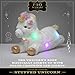 FAO Schwarz Led Unicorn Stuffed Animal Toy Plush 18