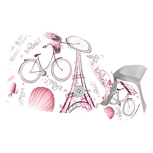 Chapeaux de travail Tour Eiffel pour la cuisine et les soins esthétiques