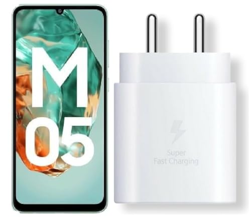 Image of Original 25Watt Adapter Compatible with Samsung A31s (White) 25Watt-F132 with 3 Months Warranty