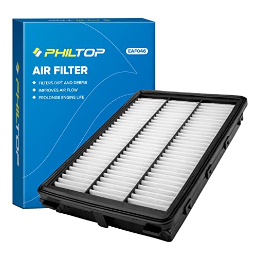 Image of PHILTOP CA12065 Engine Air Filter for Hyundai Tucson, Kia Sportage | for Hyundai Tucson 2016-2018 1.6L /2016-2021 2.0L /2018-2021 2.4L, Kia Sportage 2017-2022, Improves Engine Performance