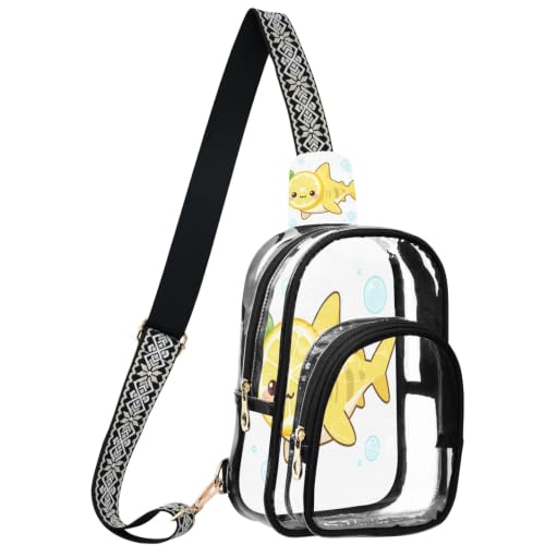 Bolsa transparente de PVC resistente y cremalleras de metal suave 2