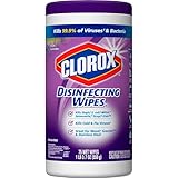 Clorox Disinfecting Wipes, Fresh Lavender, 75 Count Canister (Pack of 6)