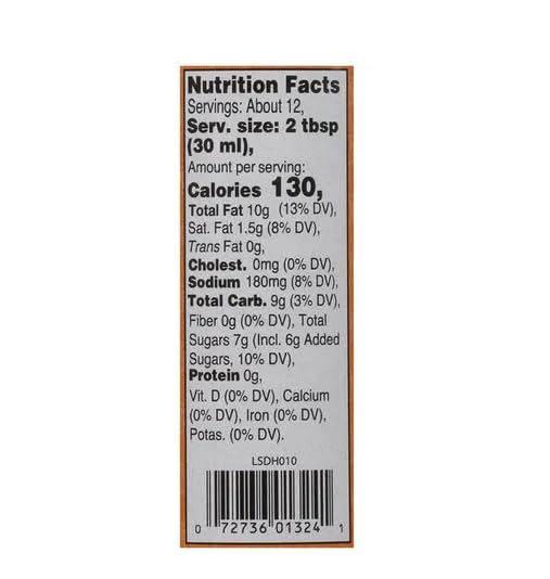 Virginia Brand Vidalia Onion Honey Mustard, 12-ounces (Pack of 6)