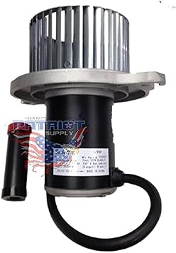 Motor, 1/6 Hp, 3450 Rpm, 12Vdc
