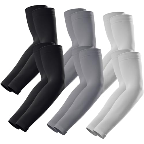 GOUNOD Arm Sleeves for Sun Protection with UV Cover - Cooling Tattoo Cover Up Sleeves for Working Out, Football
