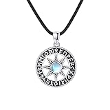 【Wikinger Schmuck Geschenk】 - Die Wikinger Halskette mit achtzackigen Sternen wird mit einer schönen Geschenkbox und einem silbernen Tuch geliefert. Es ist ein Geburtstag, Jubiläum, Abschluss, Weihnachten, Party, Urlaub oder jede andere Gelegenheit, Halloween, Valentinstag, für Ihren besten Freund, Bruder, Sohn, Freund, Großvater, Liebhaber. Tolle Geschenkidee für Überraschungen und die beste Wahl für Weihnachtsgeschenke. Dies ist nicht nur eine Halskette, sondern auch ein tolles Andenken.