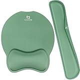 【Conception Ergonomique pour un Confort Quotidien】Le tapis de souris avec repose poignet clavier est conçu pour maintenir le poignet dans une position neutre et réduire la fatigue lors de la frappe ou de la navigation prolongée. Sa base stable maintient le repose main clavier fermement en place pour une utilisation quotidienne confortable avec un clavier ergonomique
